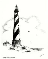 Attachment Php 518 626 Lighthouse Drawing Lighthouse Tattoo Cape Hatteras Lighthouse