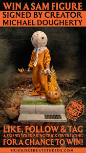 🎃 Sam’s back… on screen and on your shelf!, To celebrate Trick ’r Treat  returning to theaters for the Fathom Event this week, our friend  @pure.horror is unboxing the Trick or Treat Studios Trick 'r ...