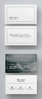 We have free business card templates of different sizes. 25 Minimal Clean Business Cards Psd Templates Design Graphic Design Junction