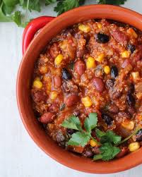 Au Gre Du Marche Chili Vegetarien Au Quinoa Chili Vegetarien Chili Vegetarien Mijoteuse Vegetarien