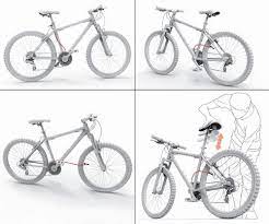 空気入れと一体化している自転車 自転車 サドル 発明