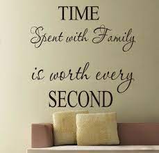 Time Spent With Family Bigwallprints Com 2 Family Wall Decals Quotes Wall Stickers Quotes Modern Wall Stickers