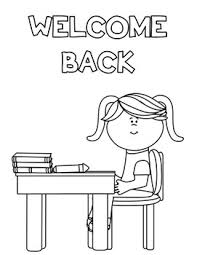 The desk coloring page have all been been placed in the eraser coloring page categories. Welcome Back To School Coloring Pages By Homeschool Mama Printables