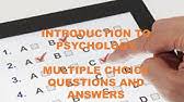Test your knowledge of psychology with this psychology 101 quiz! 20 Trivia Questions Psychology No 1 Youtube
