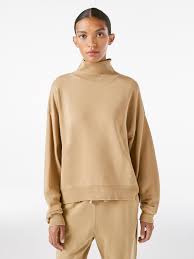 I should have told you about this black cowl neck sweater earlier. Funnel Neck Sweatshirt Vintage Camel Frame