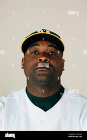 Oakland Athletics' Cedrick Bowers during picture day at spring training  baseball in Phoenix, Monday, March 1, 2010. (AP Photo/Eric Risberg Stock  Photo