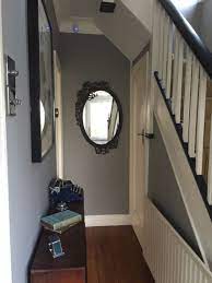 Manor House Gray On Walls Railings On Bannister Farrow And Ball Hallway Decorating Farrow And Ball Living Room Hallway Inspiration