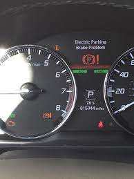 Check Emissions System Electric Parking Brake Issue Acurazine Acura Enthusiast Community