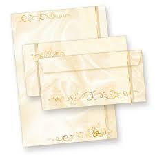 Die weihnachtszeit ist dazu eine hervorragende gelegenheit. Briefpapier Hochzeit Perlmutt 100 Sets Inkl Kuverts Briefbogen Set Ebay
