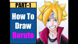 How to Draw Boruto Uzumaki Step by Step - Part 1 | Simba Draws | Skillshare