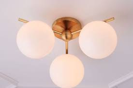 The sphere by melogranoblu is a pendant lamp whose lighting function arouses emotion and generates a spectacle of lights and reflections. Best Modern Flush Mount Ceiling Light Fixtures Apartment Therapy