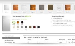 Create Your Own Itemized Quote Image Of Screenshot Of Cabinet Door And Color Selector Cabinet Door Styles Kitchen Cabinets Prices Kitchen Cabinet Door Styles