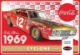 This is the fully restored look at the 1969 bobby allison dodge daytona race car that competed in nascar. Bobby Allison 1969 Mercury Cyclone Spoiler Ii Model Car Hobbysearch Model Car Kit Store