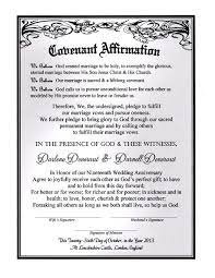 Timeless Silver Romance Marriage Covenant Renewal Certificate Wedding Vows To Husband Best Wedding Vows Marriage