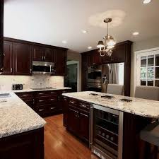 Cheap price artificial quartz stone chocolate dark brown color white veins for kitchen countertop bathroom vanity top. 41 Dark Wood Kitchen Designs For That Classy Touch Dark Wood Kitchen Cabinets Contemporary Kitchen Espresso Kitchen Cabinets