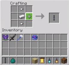 In the crafting menu, you should see a crafting area that is made up of a 3x3 crafting grid. How To Make Chain In Minecraft Minecraft Chain Tutorial