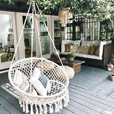 A porch swing is a great place for reading, relaxing, and just enjoying yourself. Dishfunctional Designs This Ain T Yer Grandma S Porch Swing Diy Swing Beds Chairs