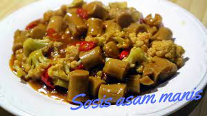Resep Sosis Asam Manis Dapur Ummi Youtube