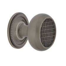 Made for a lifetime of daily use. Historic Houseparts Inc Metal Knobs Nostalgic Warehouse Craftsman Brass 1 3 8 Cabinet Knob With Rope Rose In Antique Pewter
