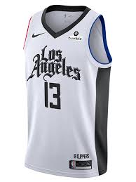 Check out our la clippers jersey selection for the very best in unique or custom, handmade pieces from our men's clothing shops. Nike Kids Swingman City Edition Jersey La Clippers Paul George Bouncewear