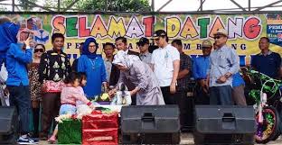 Di tengah panasnya kawasan industri cikarang, megati. Wakil Bupati Resmikan Kolam Renang Taman Bahagia