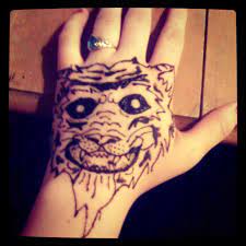 Vt henna tattoo artist : Tiger Henna Tattoo By Monteyroo On Deviantart