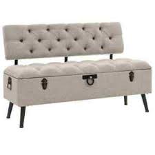 Das günstigste angebot beginnt bei € 20. Vidaxl Truhenbank Ruckenlehne Stoff 121x53x78cm Sitzbank Sitztruhe Bank Truhe Ebay