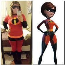 Homemade Costume Mrs Incredible Superhero Halloween Costumes The Incredibles Halloween Costume Classy Halloween Costumes