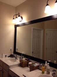 pin by patty lakkis on ideas i stole from pinterest and actually completed bathroom mirror frame large bathroom mirrors bathroom mirror