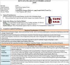 Lkpd kelas 4 tema 5 subtema 2 pembelajaran 1 11 desember 2020. Download Rpp Pai Bp Kelas 7 Smp 1 Lembar Semester 1 Dan 2 K13 Revisi 2020 Guru Baik