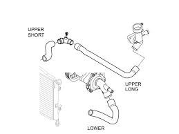 Mini cooper engine bay diagram automotive parts diagram images. Mini Cooper Radiator Hose Oem Gen1 R50 R52