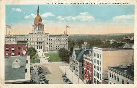 Details About Postcard State Capitol Post Office Ymca Lansing Michigan Lansing Michigan Lansing Post Office
