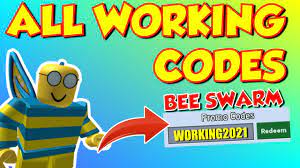 It's quite simple to claim codes, click on the twitter button to the left to open the code. New Bee Swarm Simulator Codes Roblox Updated 2021