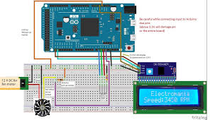 Fan Revolution With I2c Display Arduino Eletronica