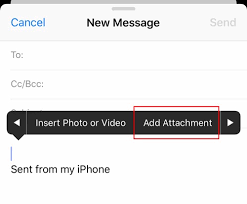 We are not able to send the email as an attachment using the uuencode. How To Add File Attachments In The Mail App On Ios Make Tech Easier