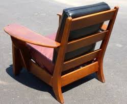 Rare Cushman Colonial Creations Maple Sofa Couch Rare Form On Popscreen Arm Chairs Living Room Maple Furniture Armchair