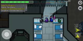 Me And The Green Guy Imposter Convinced The Whole Server Which Was 7 9 People Not To Kill Him To Preform The Walk On Walls Glitch Love This Game Amongus