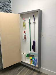 Attach the first piece approximately 2' from the floor and the second 2' above the first piece. Diy Utility Storage Cabinet Shanty 2 Chic