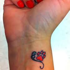 Check spelling or type a new query. 47 Tiny Paw Print Tattoos For Cat And Dog Lovers Revelist