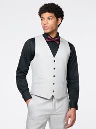Neat Grey Vest for men - Marco Ferrera