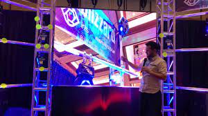 Dj Expo Blizzard R3g2 Led Wall Youtube