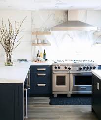 dark navy blue cabinets