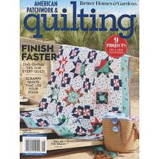 American patchwork & quilting magazine, issue 170, june, 2021. American Patchwork Quilting August 2019 Issue 159