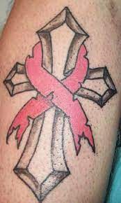 Cancer tattoos, cancer tattoos for dad, cancer tattoos for guys. This Is Kinda What I Want To Do For My Grandma Except The Ribbon Is Going To Be Purple Cancer Ribbon Tattoos Ribbon Tattoos Cancer Tattoos