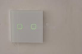 Smart Wall Touch Light Switch Close Up Stock Photo Image Of Equipment Modern 169895110