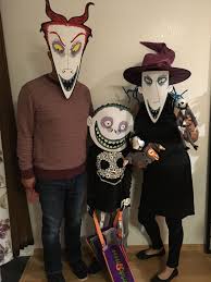 Lock Shock And Barrel Masks Nightmare Before Christmas Costume Disney Halloween Costumes Nightmare Before Christmas Movie