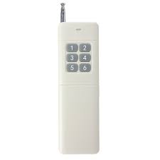 6 channel 433mhz 3000m wireless remote control for home door