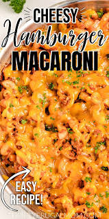 Super Easy Beef And Macaroni Skillet In 2020 Quick Dinner Recipes Healthy Instant Pot Pasta Recipe Dinner Casseroles