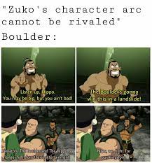 The Boulder is over his conflicted feelings and is ready to help the Earth  Kingdom. : rTheLastAirbender
