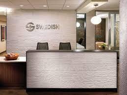 Whether you have an office, yoga studio, or retail store this desk will be the highlight of your establishment. Workspaces Profesional Reception Desk Design For Small Medical Office Ideas With Nice Reception Desk Design Modern Reception Desk Design Modern Reception Desk